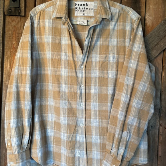 Frank & Eileen Tops - Frank & Eileen size Large Eileen style flannel